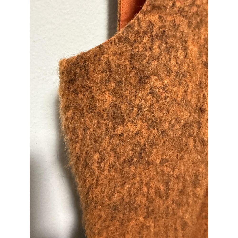 Blumarine Dress Womens IT 44 US 8 Brown Wool Blend Boucle Shift Made in Italy - Picture 6 of 14